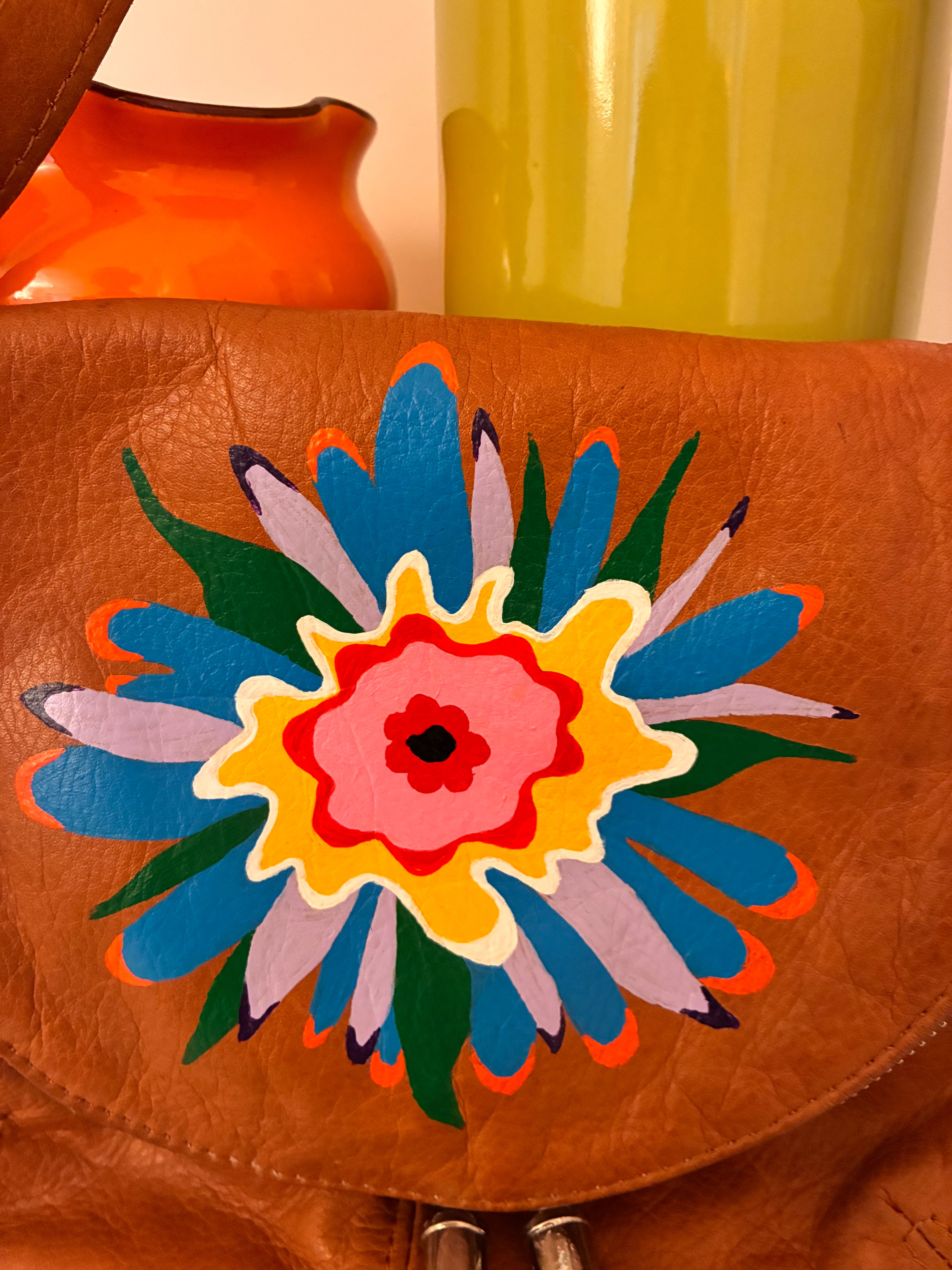 Sac a bandoulière "Blooming again"