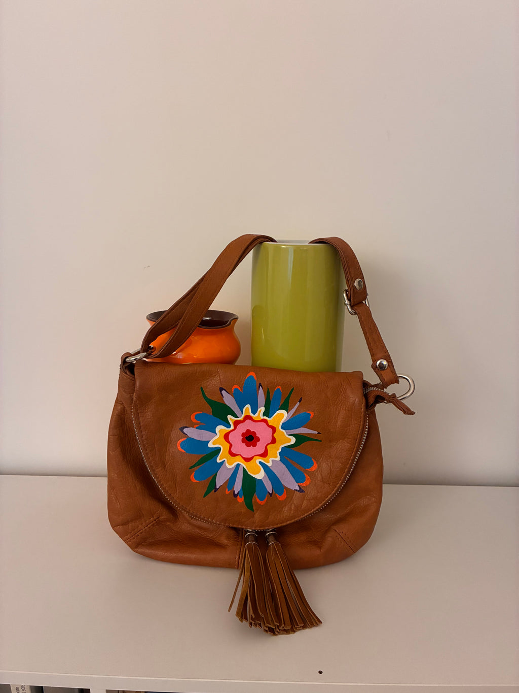 Sac a bandoulière "Blooming again"